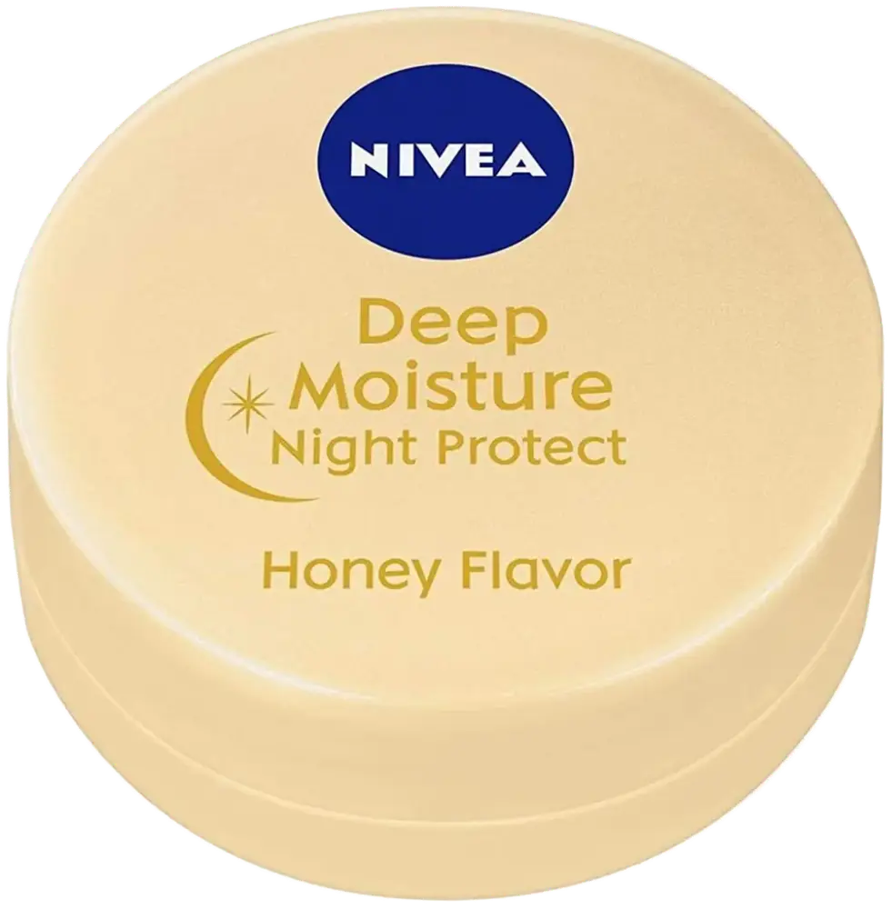 Nivea Deep Moisture Night Protect Lip Balm Honey
