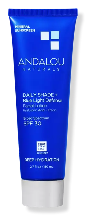 Andalou Naturals Daily Shade + Blue Light Defense SPF 30