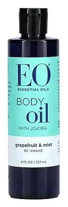 EO Products Body Oil with Jojoba - Grapefruit & Min