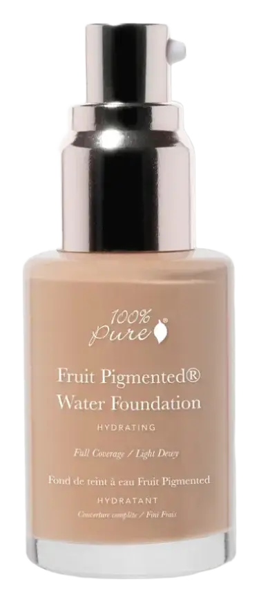 100% Pure Fruit Pigmented Full Coverage Water Foundation Olive 3.0