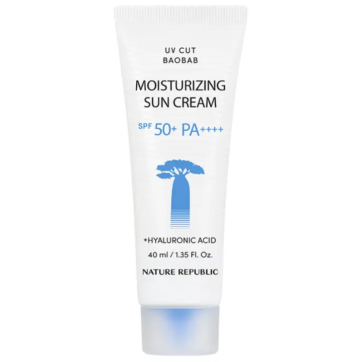 Nature Republic UV Cut Baobab Moisturizing Sun Cream SPF 50+