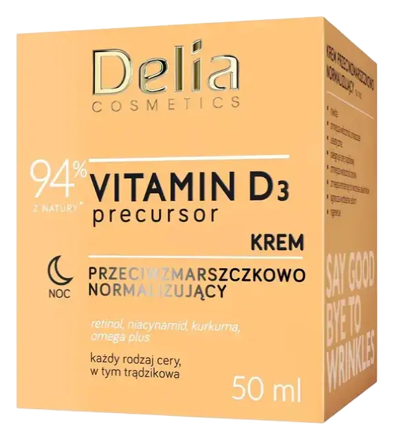 Delia Cosmetics Vitamin D3 Precursor Night Cream