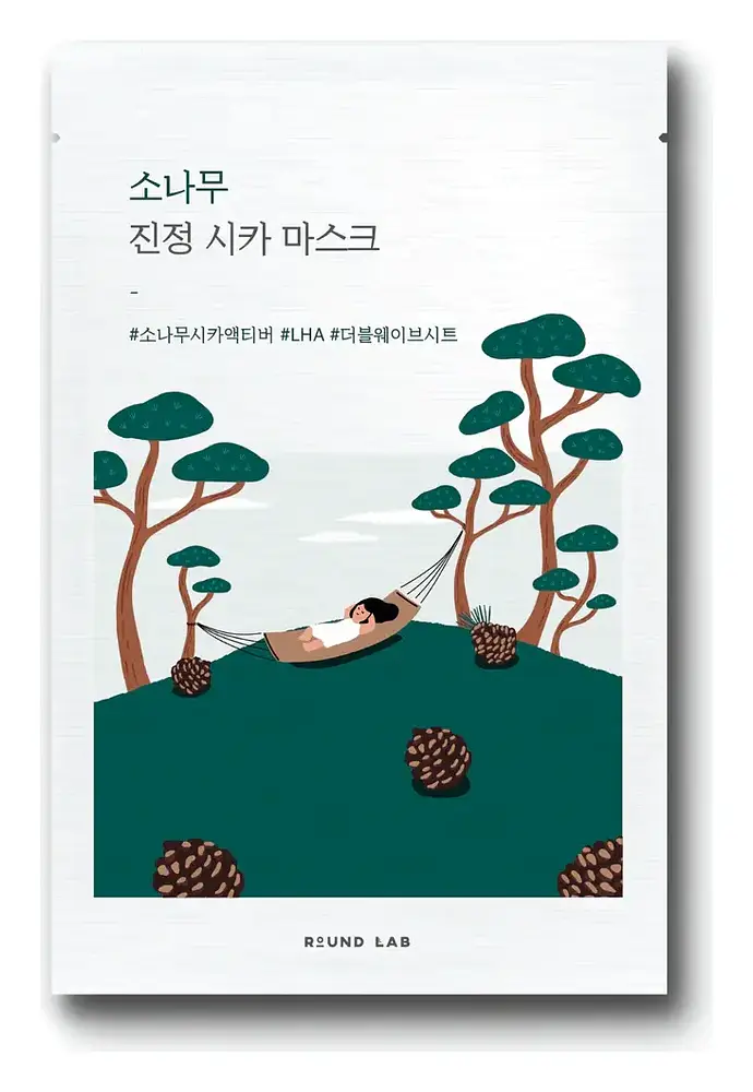 Round Lab Pine Calming Cica Sheet Mask