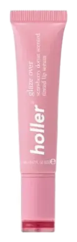 Holler and Glow Glaze Over Tinted Lip Serum Strawberry Donut