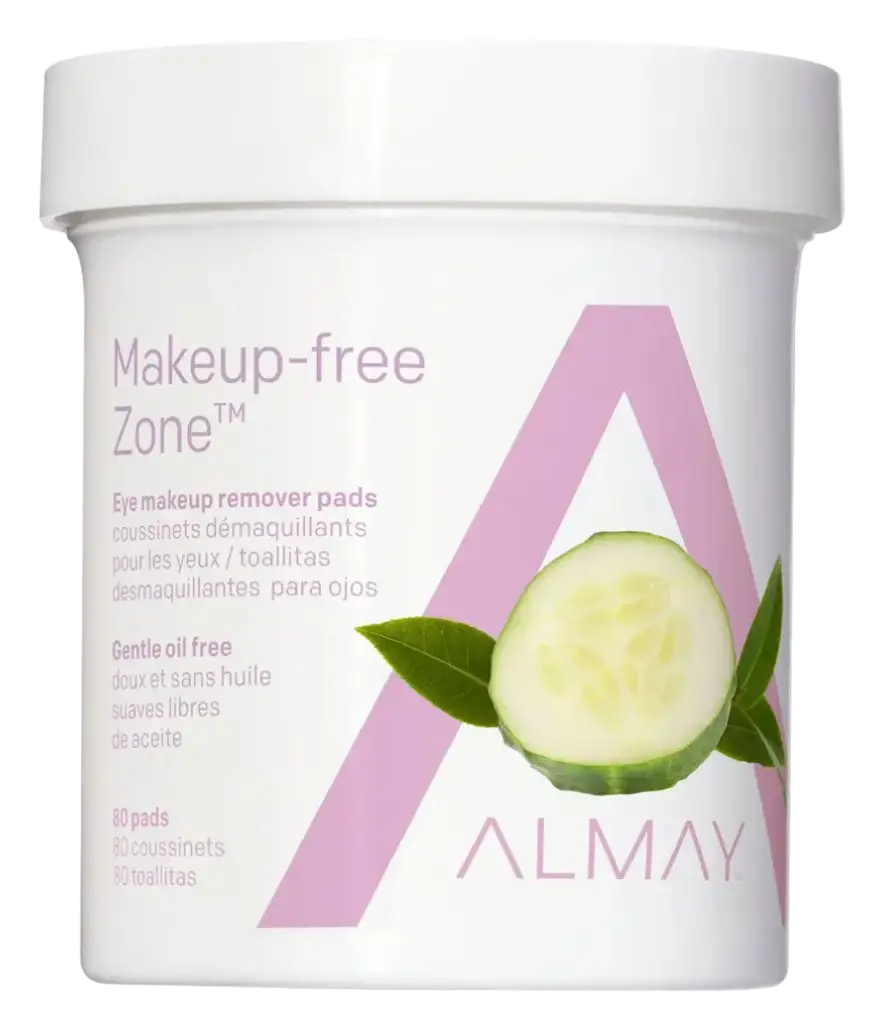 Almay Gentle Oil Free Makeup-Free Zone Eye Makeup Remover Pads