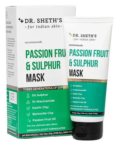 Dr. Sheth's Passion Fruit & Sulphur Mask