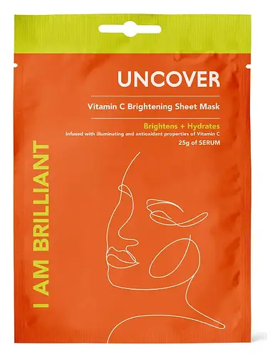 Uncover I Am Brilliant Vitamin C Brightening Sheet Mask