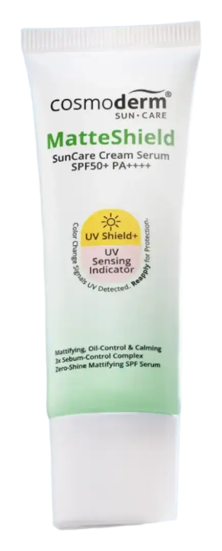 Cosmoderm MatteShield SunCare Cream Serum SPF50+ PA++++