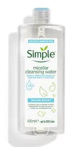 Simple Skincare Water Boost Micellar Cleansing Water US