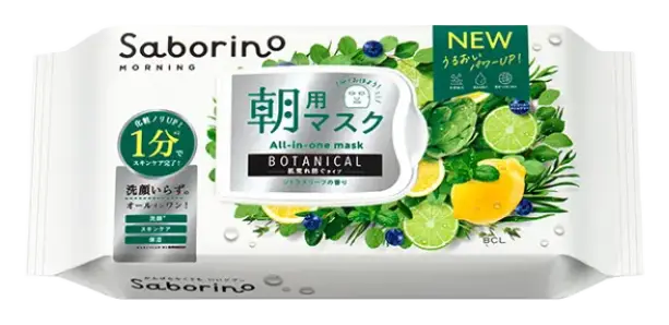 Saborino Botanical Morning Mask Citrus Leaf
