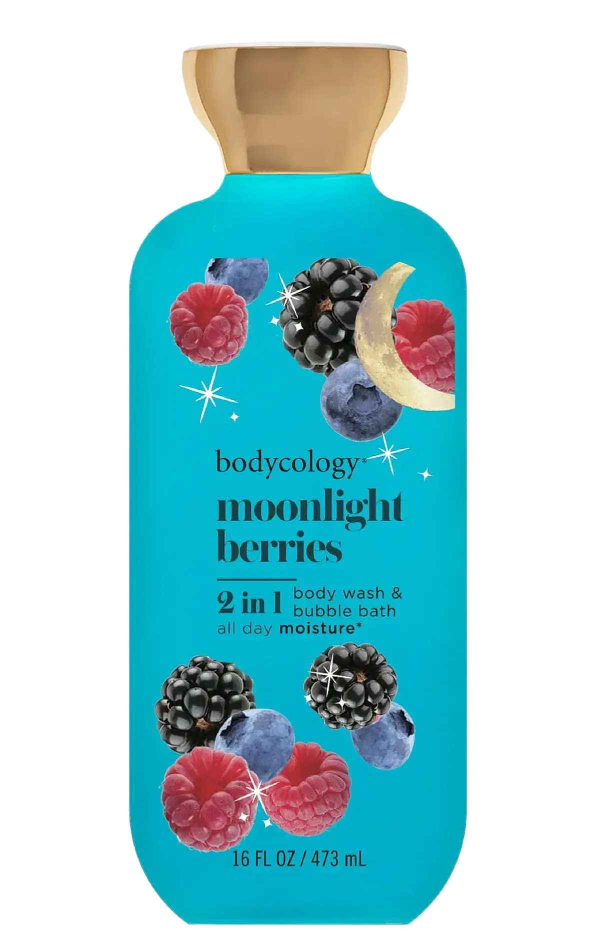 Bodycology 2 In 1 Body Wash & Bubble Bath Moonlight Berries