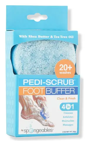 Spongeables Pedi Scrub in a Sponge 20+ Clean & Fresh