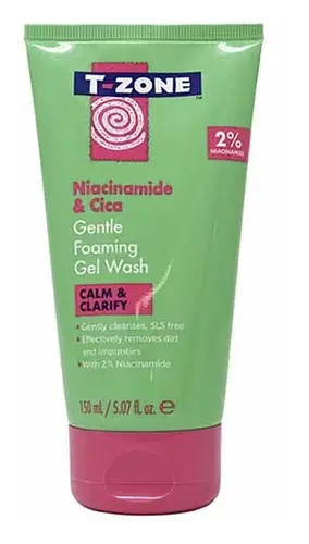 T-Zone Niacinamide And Cica Gentle Face Wash