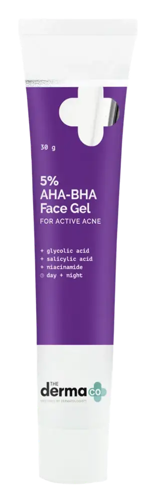The Derma Co 5% AHA BHA Face Gel