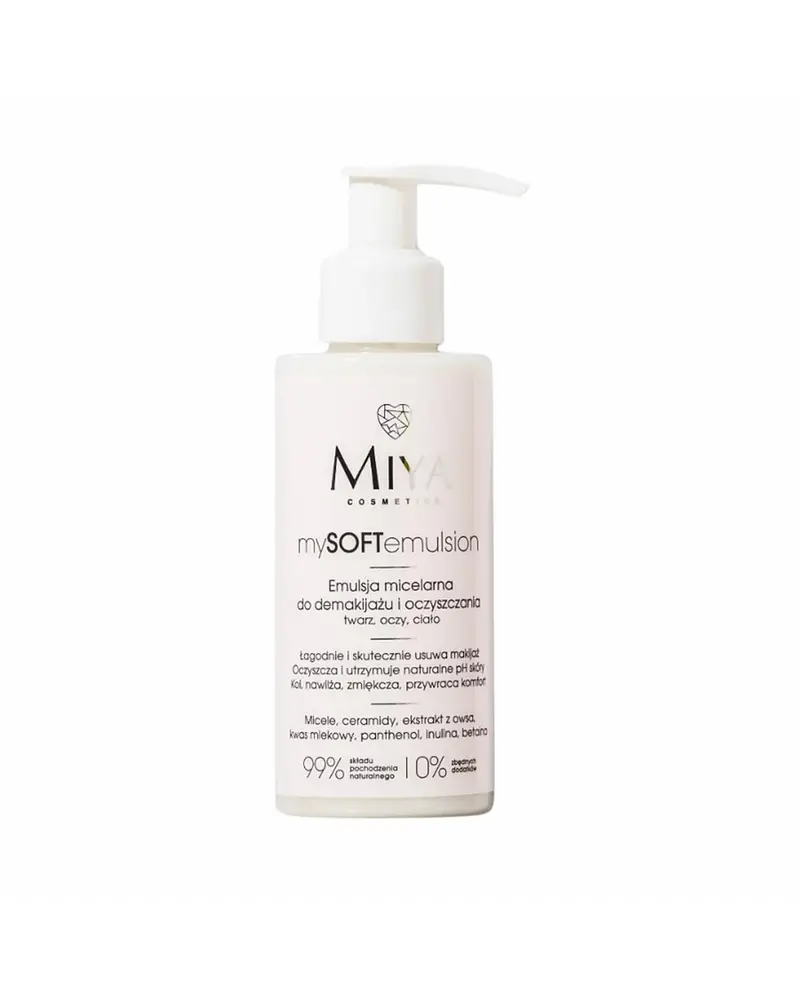 Miya Cosmetics Mysoftemulsion Emulsja Micelarna Do Demakijażu I Oczyszczania