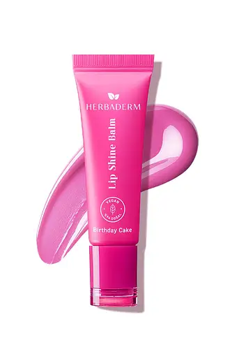 Herba Derm Lip Shine Balm Birthday Cake
