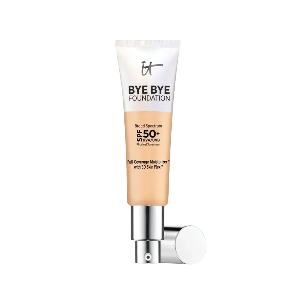 IT Cosmetics Bye Bye Foundation Full Coverage Moisturizer SPF 50+ Medium (N)