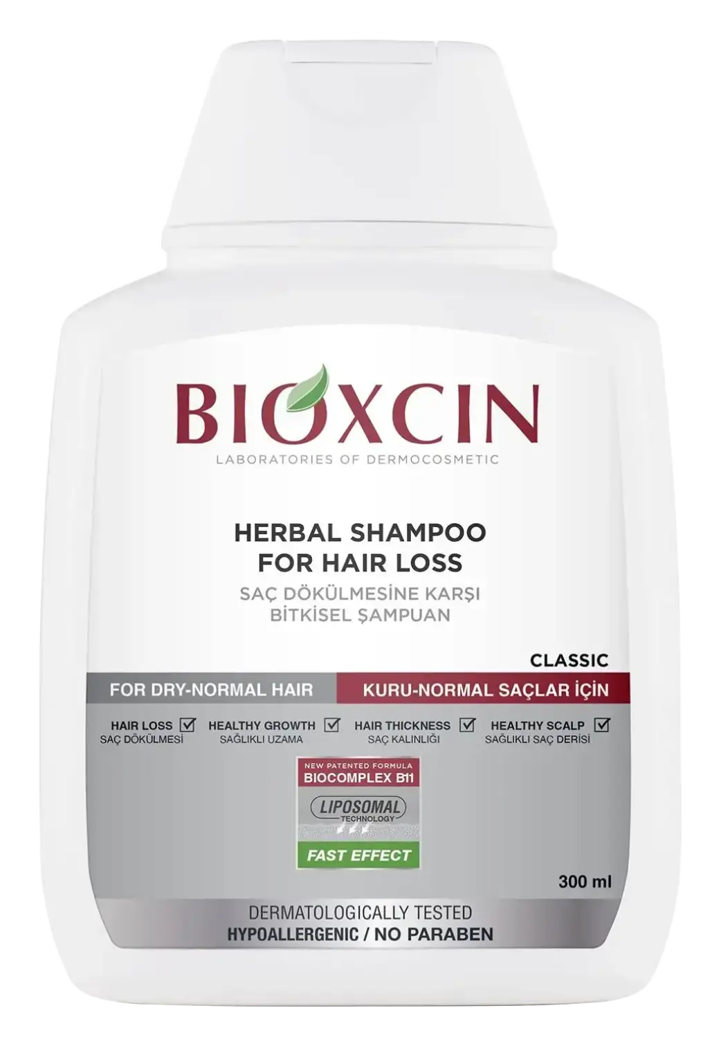 Bioxcin Herbal Shampoo For Hair Loss