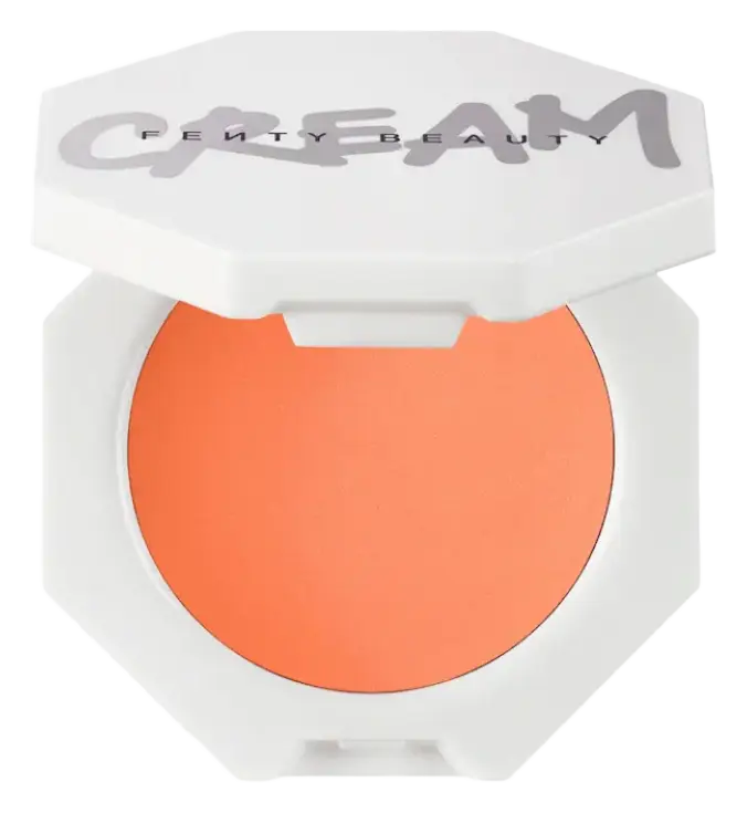 Fenty Beauty Cheeks Out Freestyle Cream Blush Peach Face
