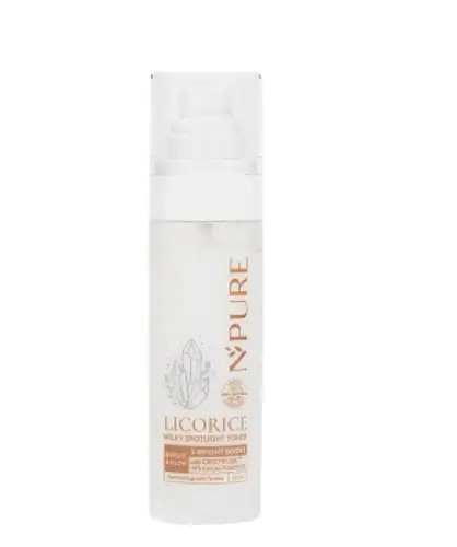 Npure N’PURE Licorice Bright n Glow Milky Spotlight Toner (97% Galactomyces)