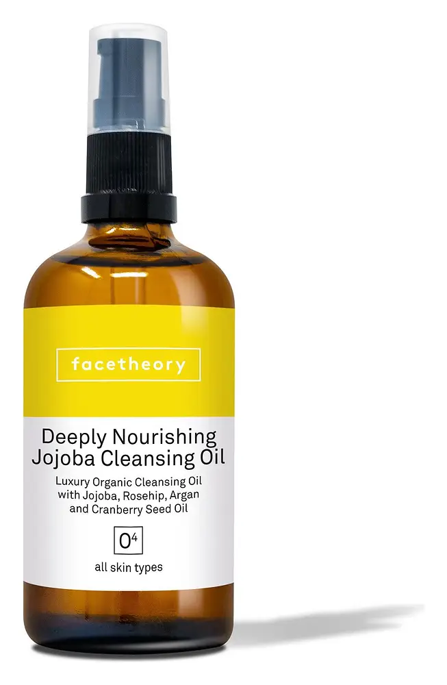 FaceTheory Deeply Nourishing Jojoba Cleansing Oil O4