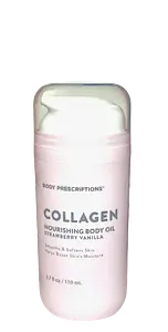 Body Prescriptions Collagen Nourishing Body Oil Strawberry Vanilla