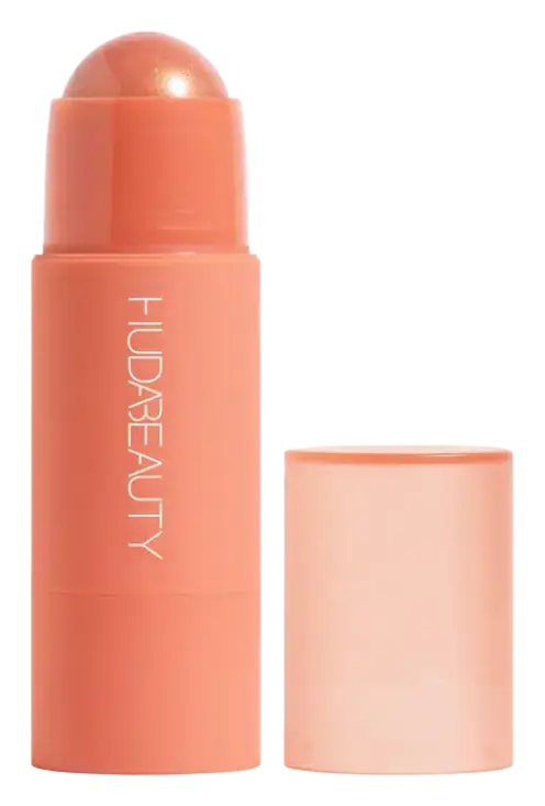 Huda Beauty Cheeky Tint Blush Stick Perky Peach