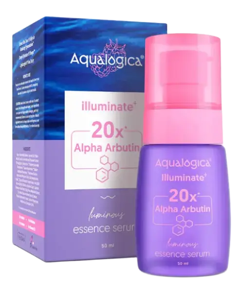 Aqualogica Illuminate+ 20x Alpha Arbutin Luminous Essence Serum