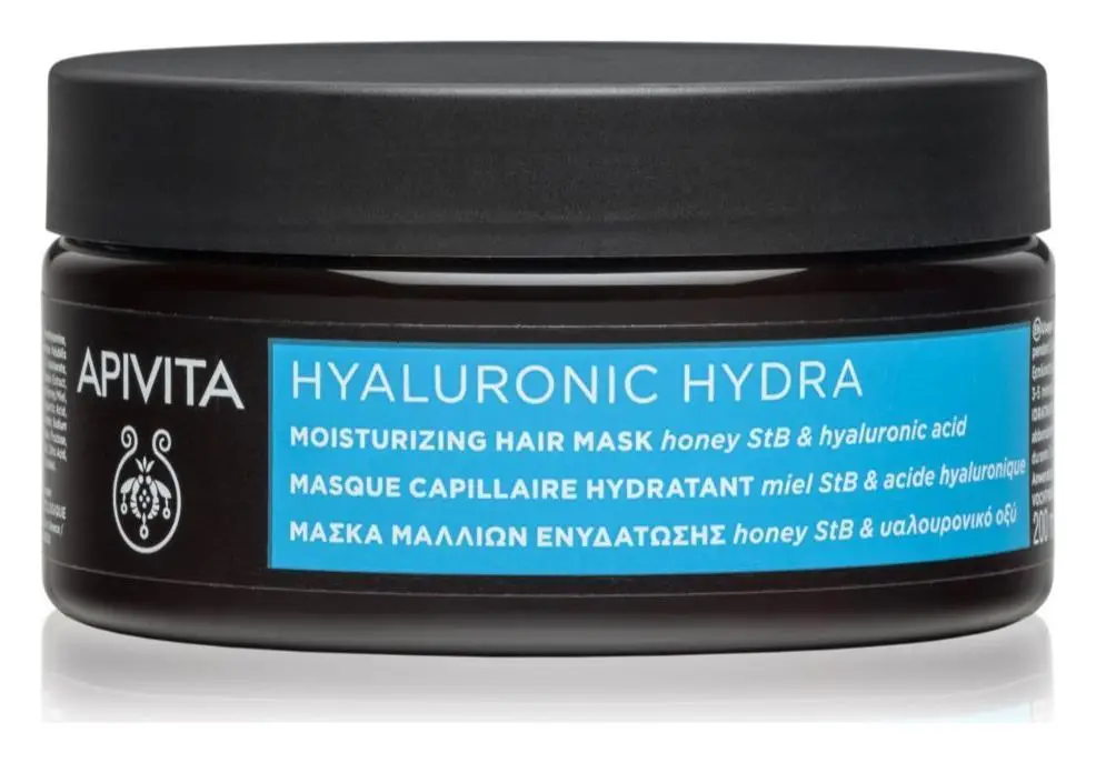 Apivita Natural Cosmetics Hyaluronic Hydra Moisturizing Hair Mask