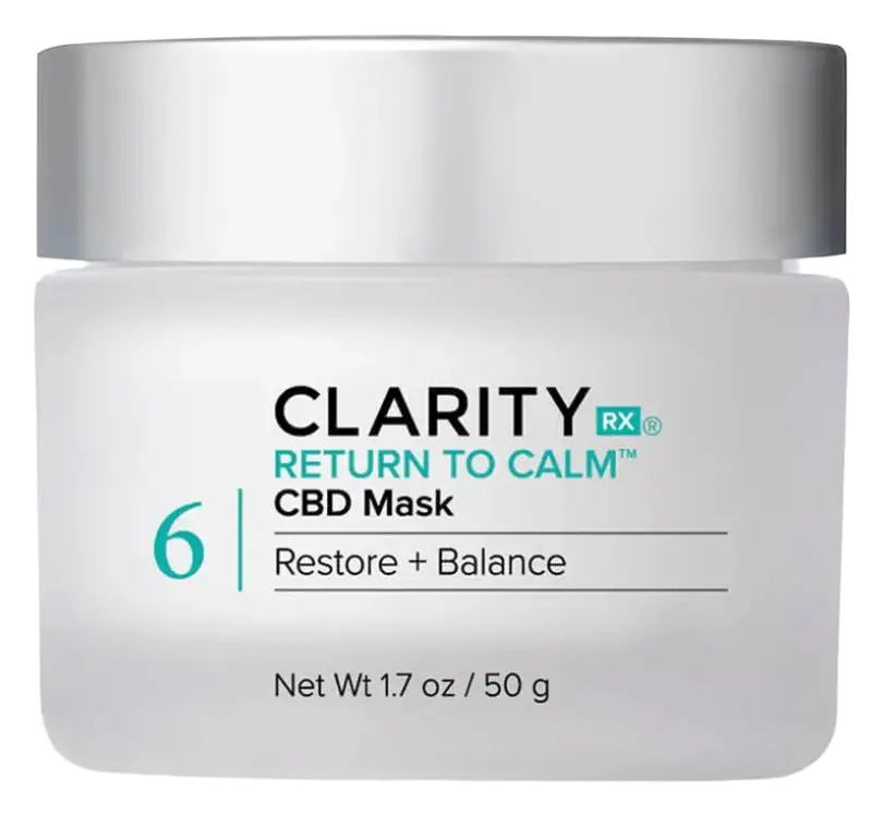 ClarityRx Return to Calm CBD Mask