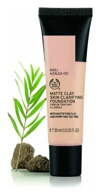 The Body Shop Matte Clay Skin Clarifying Foundation 012 Kaili Azalea