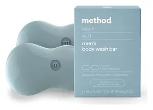Method Men's Body Wash Bar Sea + Surf
