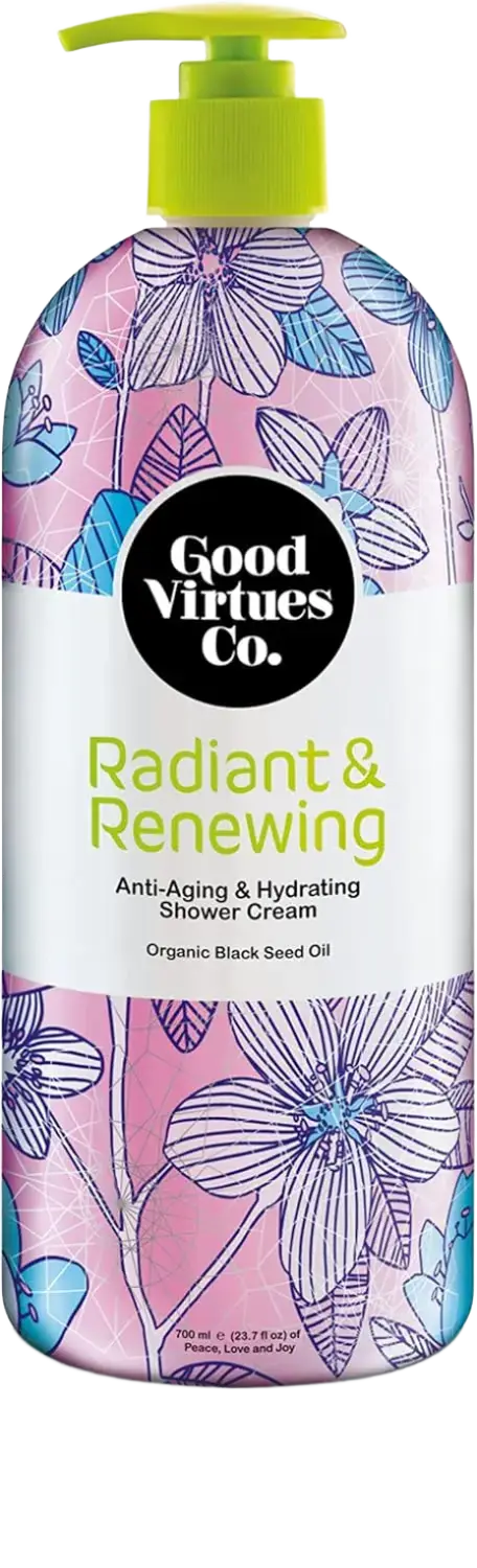 Good Virtues Co. Radiant & Renewing Anti-Aging & Hydrating Shower Cream