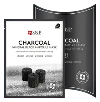 SNP Charcoal Mineral Black Ampoule Mask