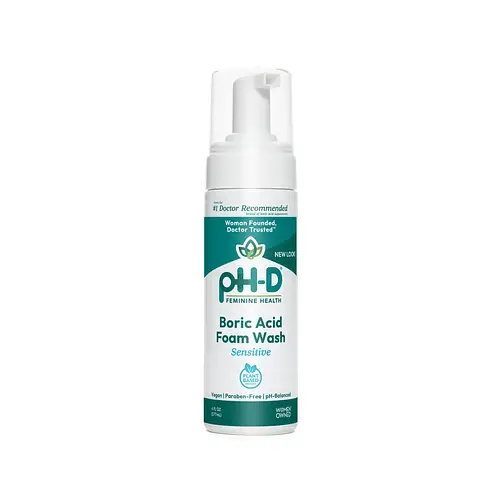 pH-D Feminine Health Boric Acid Foam Wash Sensitive