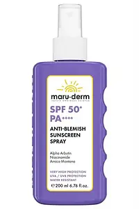 maru.derm Anti Blemish Sunscreen Spray SPF 50+