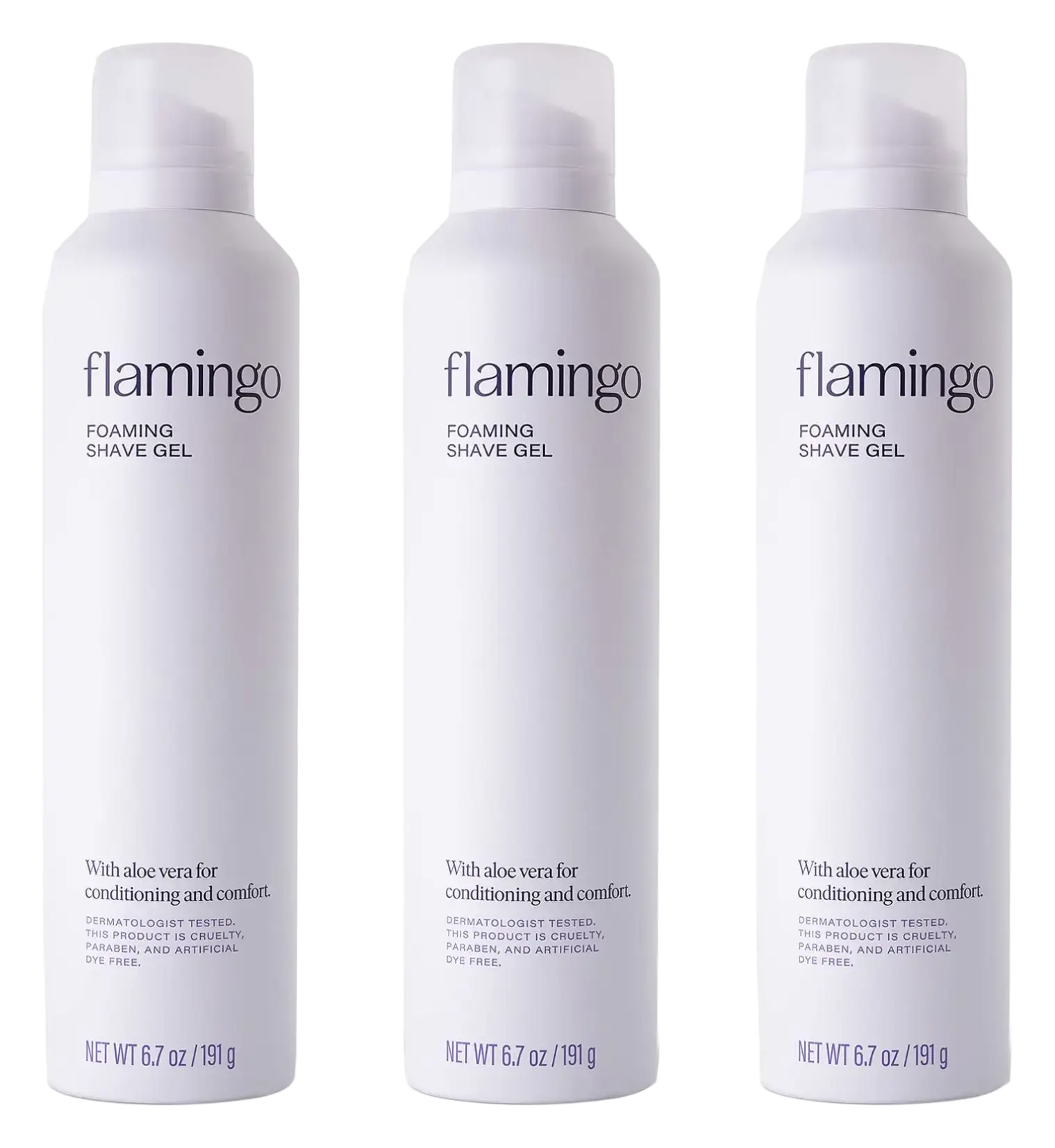 Flamingo Foaming Shave Gel