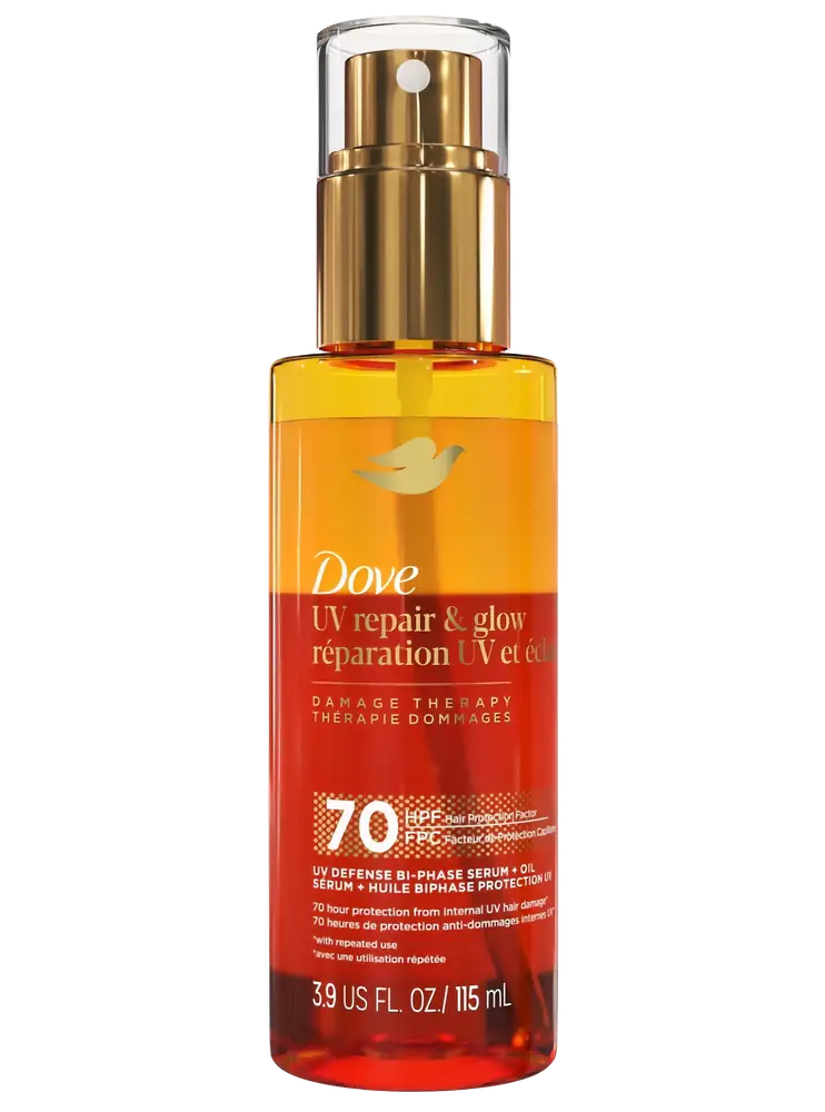 Dove Damage Therapy UV Repair & Glow UV Defense Bi-Phase Serum + Oil