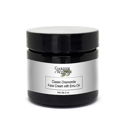 Garden of Wisdom Classic Chamomile Face Cream With Emu Oil Lighter Version