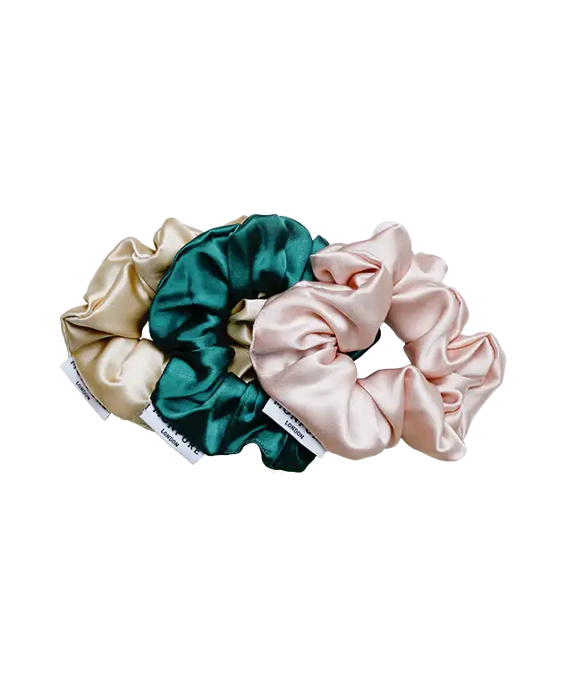 Monpure Style And Protect Silk Scrunchie
