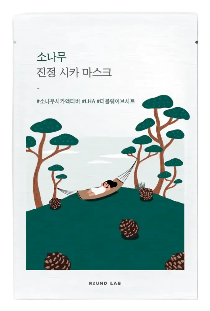 Round Lab Pine Calming Cica Sheet Mask