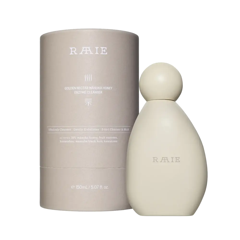 Raaie Golden Nectar Mānuka Honey Enzyme Cleanser