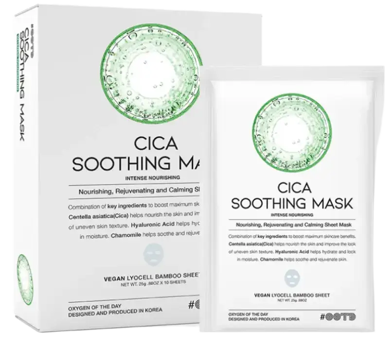#OOTD (oxygen of the day) Cica Soothing Mask