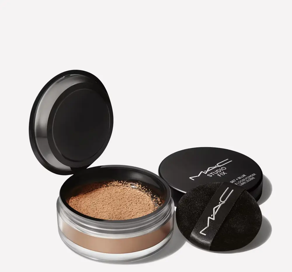 Mac Cosmetics Studio Fix Pro Set + Blur Weightless Loose Powder Deep Dark