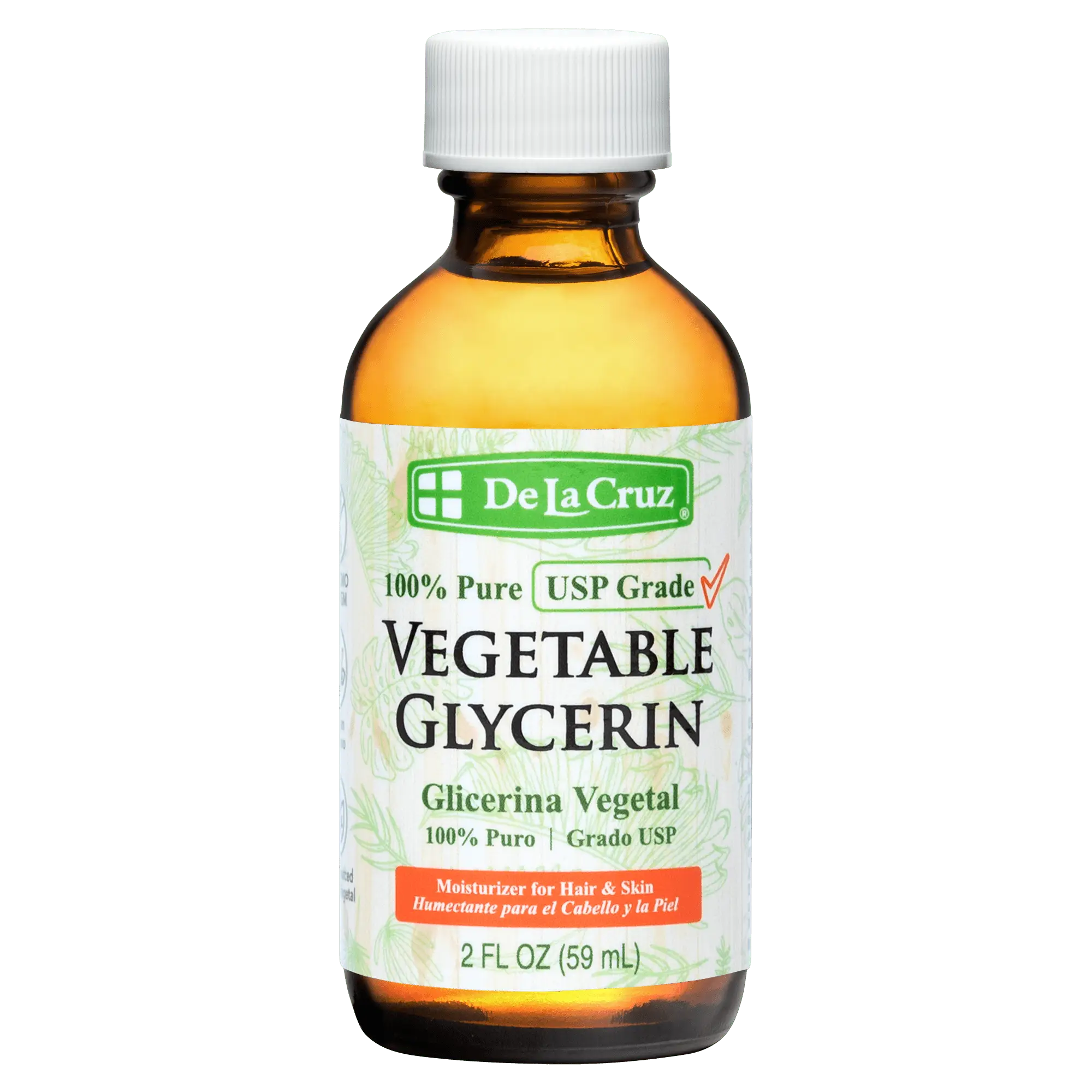 De La Cruz 100% Pure Vegetable Glycerin