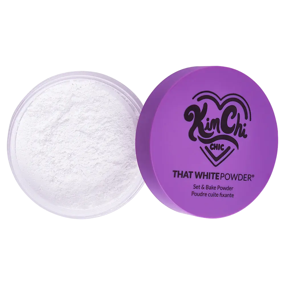 KimChi Chic Beauty Puff Puff Pass Set & Bake Powder 01 White