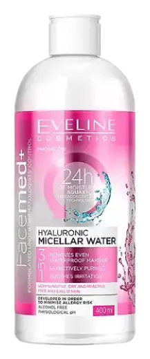 Eveline Hyaluronic Micellar Water 3 In 1