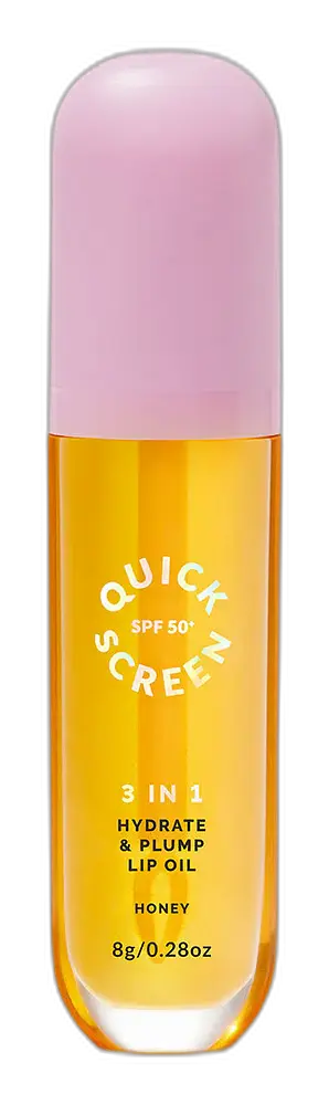 The Quick Flick 3 In 1 Hydrate & Plump Honey Lip Oil SPF 50