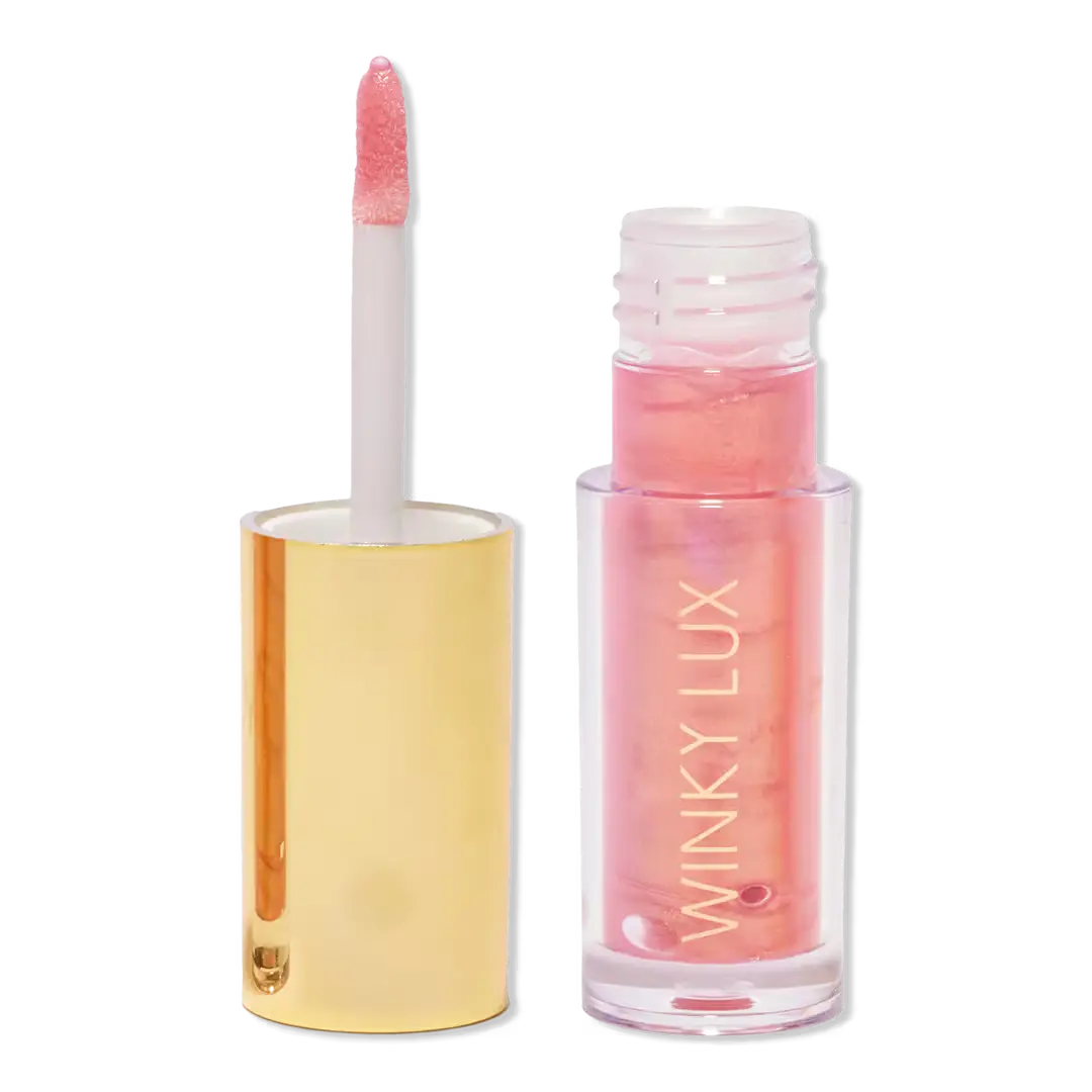 Winky Lux Very There Lip Oil Pink Opal