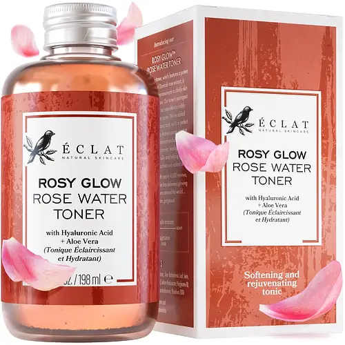 Eclat Natural Skincare Rosy Glow Rose Water Toner